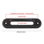 CNC Aluminum Hawse Fairlead and Forged Clevis Winch Hook Set for Synthetic Rope 4x4 Off-Road Recovery Winch Car Accessories 5