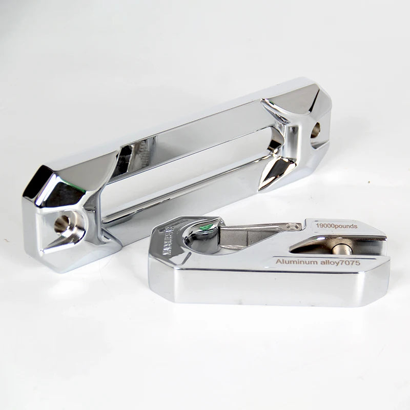 254mm Aluminum Alloy Off Road Vehicle Winch Guide Rope Accessories for Winch Rope Outlet Winch Rope Guide Trailer Hook 5