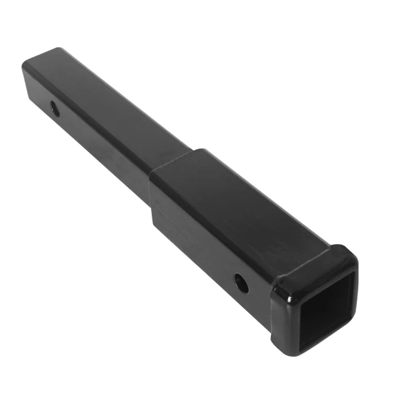 2 Inch Hitch Receiver Extension Square Tube Heavy Duty Trailer Towing Extender for Rear Bumper Bike Rack Cargo Carrier Accessory 1