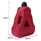 New High Quality 6L Outdoor Plastic PE Oil Drum 1.6-Gal Diesel Fuel Can Orange/Black/Red Trailer Hitch Accessories 4