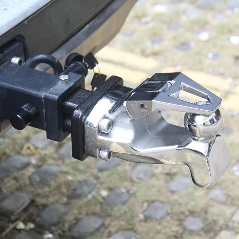 Viper-shaped Rear Tow Hook with Ball Modification Trailer Hitch Parts & Quick Install 5x5cm Trailers Arm Car Accessories 4