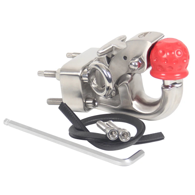 New High Quality Stainless Steel 7000lbs Capacity Trailer Ball Hook Refit Parts Hitch Camp Car Accessories for LAND 5