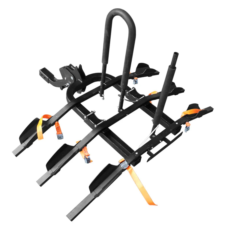 Bicycle Carrier Rack for Rear Bumper 2inch Receiver SUV Car Road Trip Trailer Hitch Outdoor Parts Bike Towing Rack Platform 5