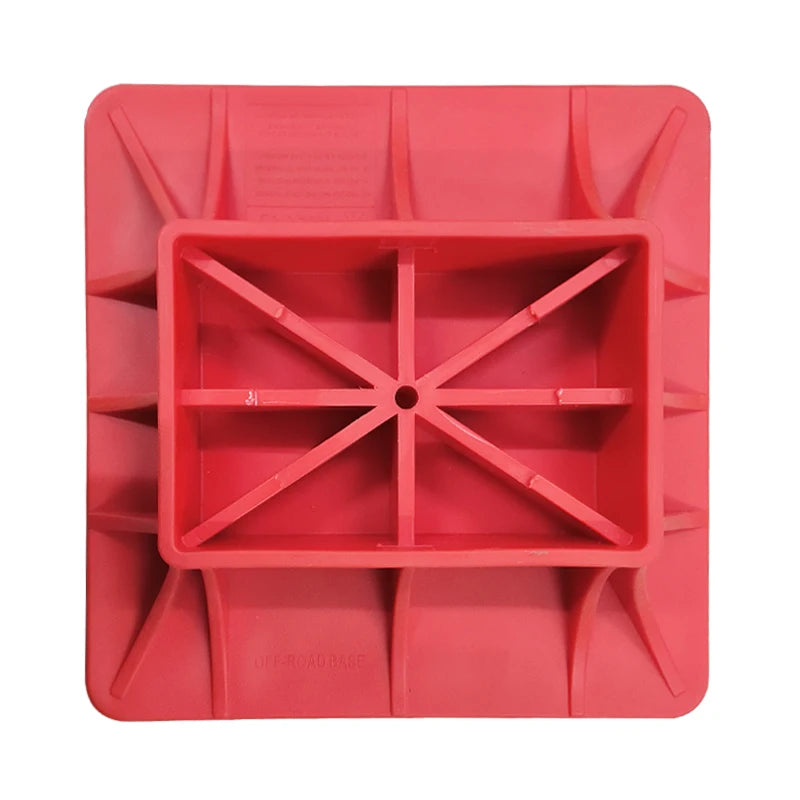 Off-road Base Increase the Contact Area of Jack Square 28X28cm Base Parts Non-slip Sole Trailer Hitch Camping Car Accessories 6