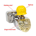 Dragon Mask Stainless Steel Trailer Hook With Trailer Ball for Patrol Y62 Y63 Trailer Hitch Refit Parts Tow Hook Accessories 2