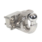 Stainless Steel European Style With Integrated Trailer Ball Off-road Refit Parts Tow Hook Trailer Hitch Camp Trailer Accessories 2