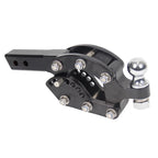 Black Adjustable RV Outdoor Trailer Hitch Ball Mount Rescue Car Accessories With Easy-to-Adjust Arm Ball Refit Tow Hook Parts 3