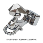 Trailer 304 Stainless Steel Towing Hook for Toyota Prado LC250 Viper Design Parts Trailer Hitch Base Off-road Car Accessories 5