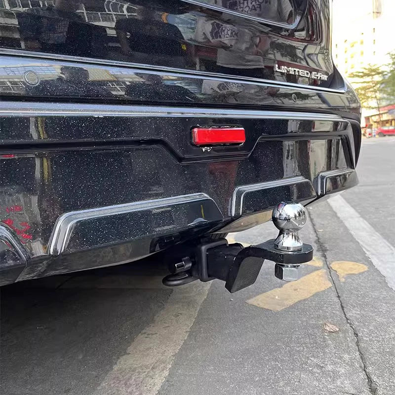 For 2015-2021 Year Toyota Highlander Car Tow bar Steel Rear Bumper Towing Hook Coupling Device Vehicle Trailer Hitch Accessories 6