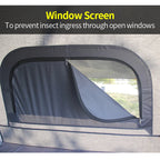 Waterproof Outdoor Camping Inflatable Tent Car Roof Top Air Tent Parts Quick Setup Family Self-driving Trailer Hitch Accessories 4