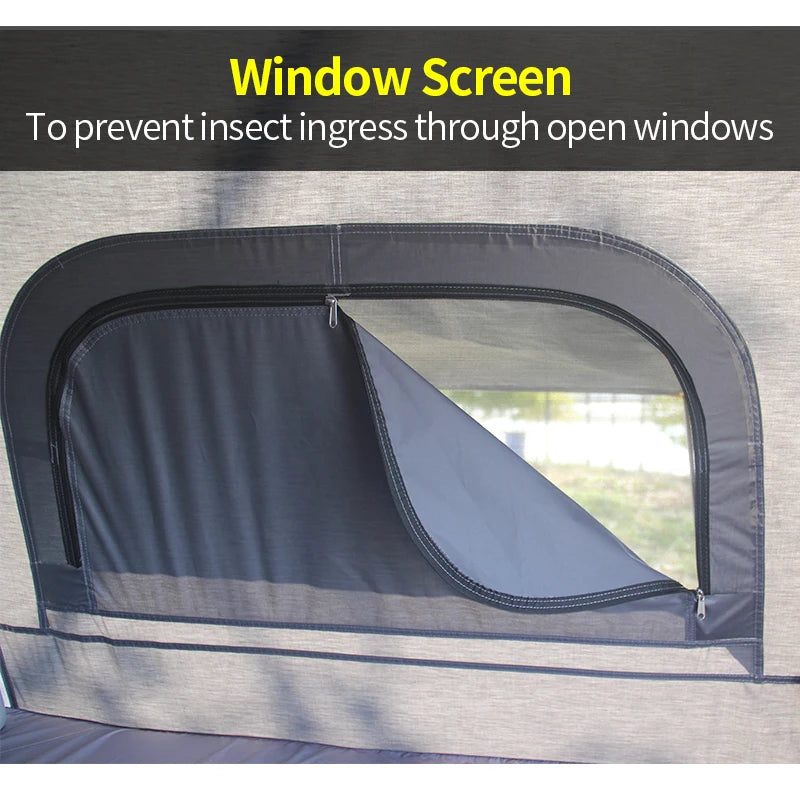Waterproof Outdoor Camping Inflatable Tent Car Roof Top Air Tent Parts Quick Setup Family Self-driving Trailer Hitch Accessories 4