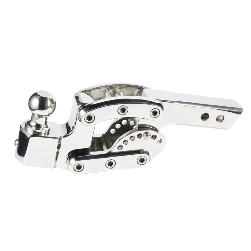 Adjustable Height Stainless Steel Trailer Arm Firs for 2inch Receiver Towing Hook Trailer Hitch Camp Trailer Car Accessories 3