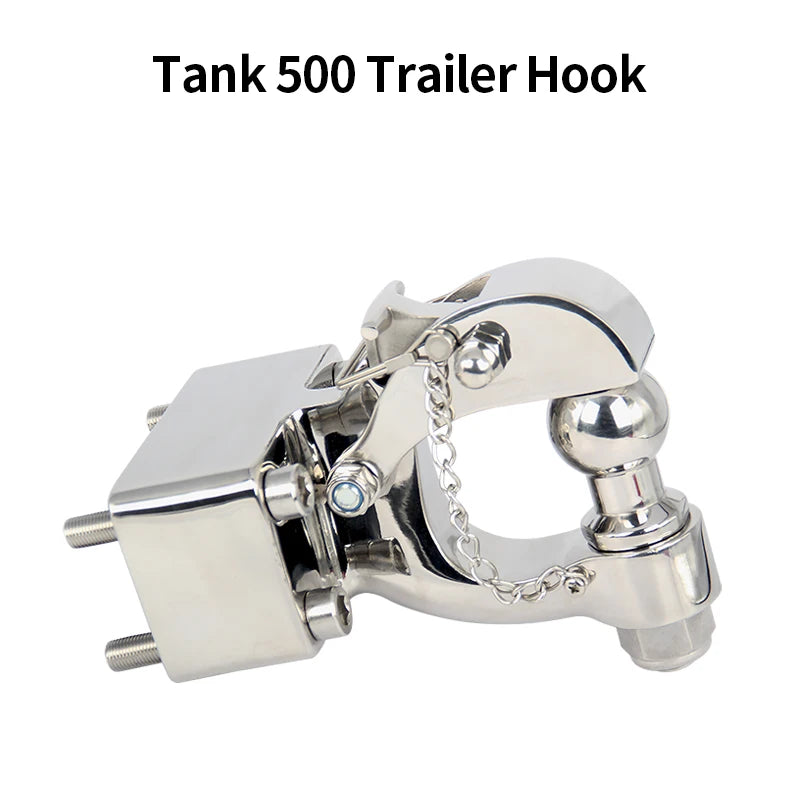 Tank500 Steel Trailer Hitch with Tow Ball Towing Hook for Rear Bumper Original Car Hole Distance Camp Trailer Car Accessories 1