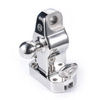 Prado Stainless Steel Trailer Hitch 50mm Ball Head with Detachable Shackle Off-road Refit Tow Hook Parts Accessories 2