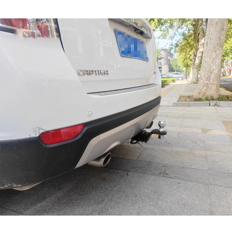 For Chevrolet Captiva Steel Trailer Rear Bumper Parts Car Tow bar Towing Hook Vehicle Trailer Hitch Accessories Coupling Device 5