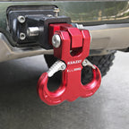 Forged Aluminum Alloy Goat Horn-shaped Towing Hook Parts Offroad Trailer Hitch Car Accessories 2inch Receiver Universal Tow Hook 4