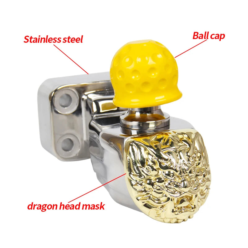 High Strength Steel Dragon Mask Rear Tow Hook for LX570 Rear Bumper Car Trailer Hitch Camp Trailer Accessories 2