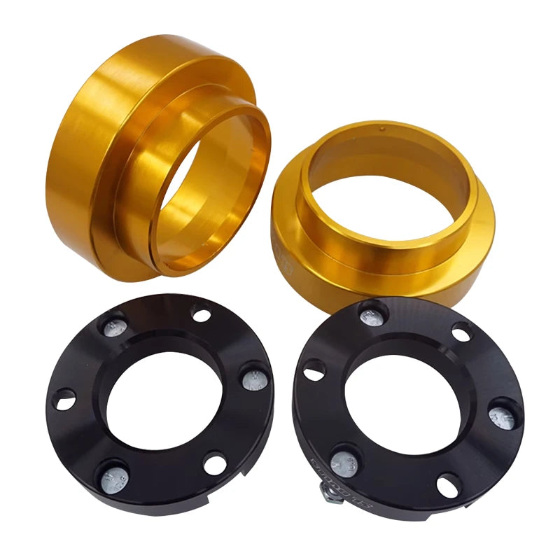 Pajero Sport V73V77V87V93V97 Aluminum Alloy Front/Rear Suspension Lift Spacers Kits (Yellow Black) Trailer Hitch Parts 1