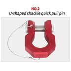 15T/33000lb 7075 Aluminum Tow Arm Hook, Off Road Modification Trailer Towing Device Car Accessories,Trailer Hitch Parts 5