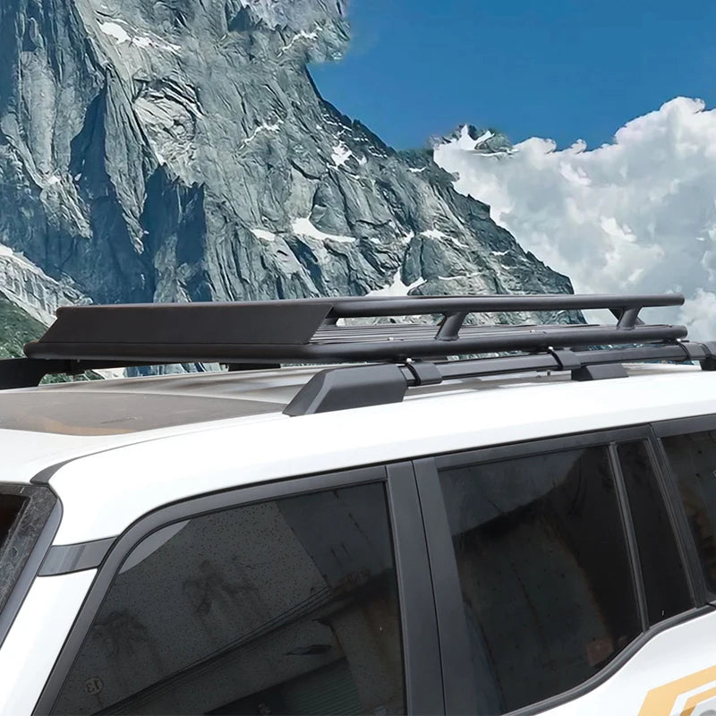 Customizable PRADO Roof Top Rack Aluminum Alloy Material Outdoor Luggage Platform Carrier Trailer Hitch Camp Trailer Accessories 5
