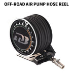 4x4 Offroad Automatic Retract Air Hose Reel Stainless Steel Bracket Universal Parts for Tire Inflation High-Pressure Car Wash 1