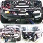 Front Bumper Winch Bracket Built in Installation in the Original Parking Space Discovery4 Trailer Hitch Camp Trailer Accessories 4