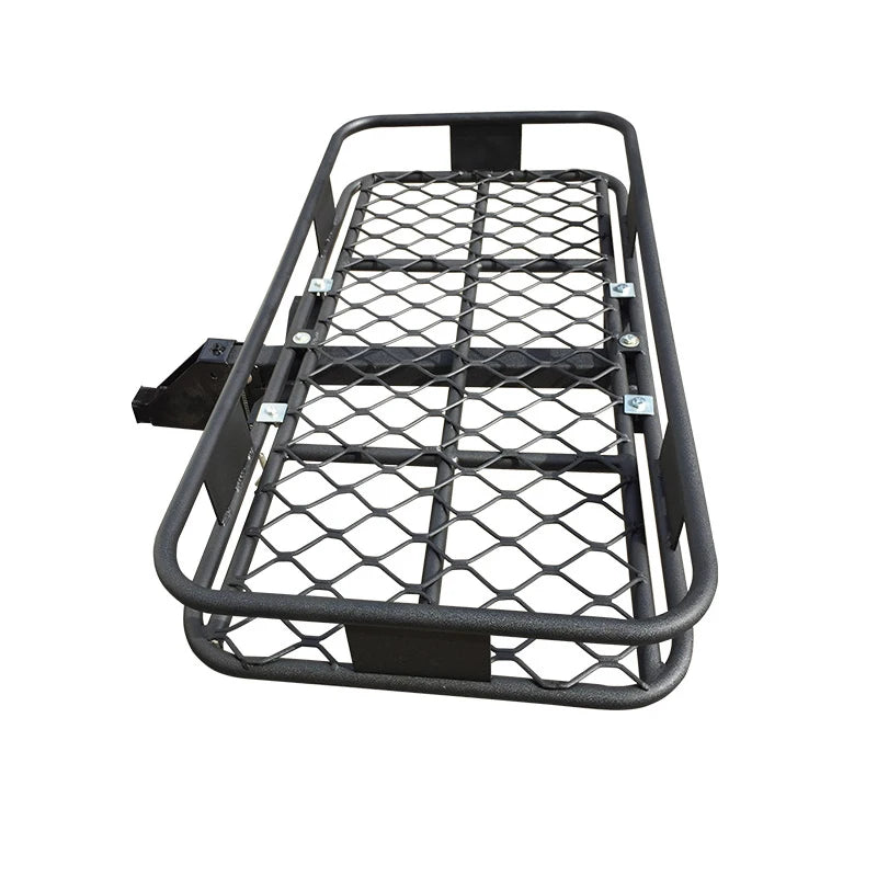 Alloy Material Car Rear 2inch Receiver Outdoor Luggage Basket Frame Kit Basket Rack Trailer Hitch Camp Trailer Accessories 1