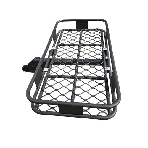 Alloy Material Car Rear 2inch Receiver Outdoor Luggage Basket Frame Kit Basket Rack Trailer Hitch Camp Trailer Accessories 1