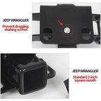 2-inch square Mouth Base for Jeep JK/JL 4x4 off Road Trailer Hitch Car Tow bar Towing Hook Vehicle Coupling Device Accessories 4