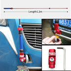 Carbon Fibre Off-road Flagpole With No Reflective Flag Quick Release Mount Safety Flagpole 6