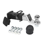 85x45mm Install Base and 2-inch Trailer Hitch Ball Off-road Refit Tow Hook Parts Trailering Arm Car Accessories 1