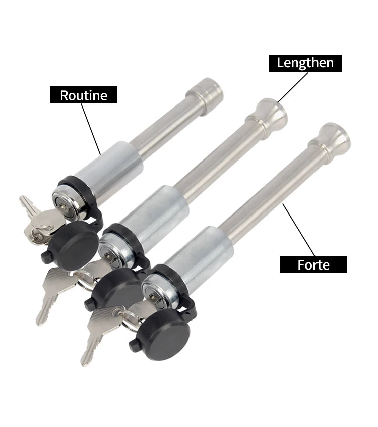 Trailer Lock Pin Stainless Steel Quick Release Pin With Anti Theft Suitable for Most Trailer Arms Trailer Hitch Accessories 6