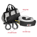 New High Load 15 Ton 9m 75mm Nylon Trailer Rope Winch U-Shackle Tow Hook Off-road Rescue Hitch Camp Car Accessories 6