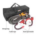 New Portable 6m 30mm 15tons High Quality Trailer Rope Offroad 4X4 Car Kit Strap Road Towing Synthetic Soft Shackle Hitch 2