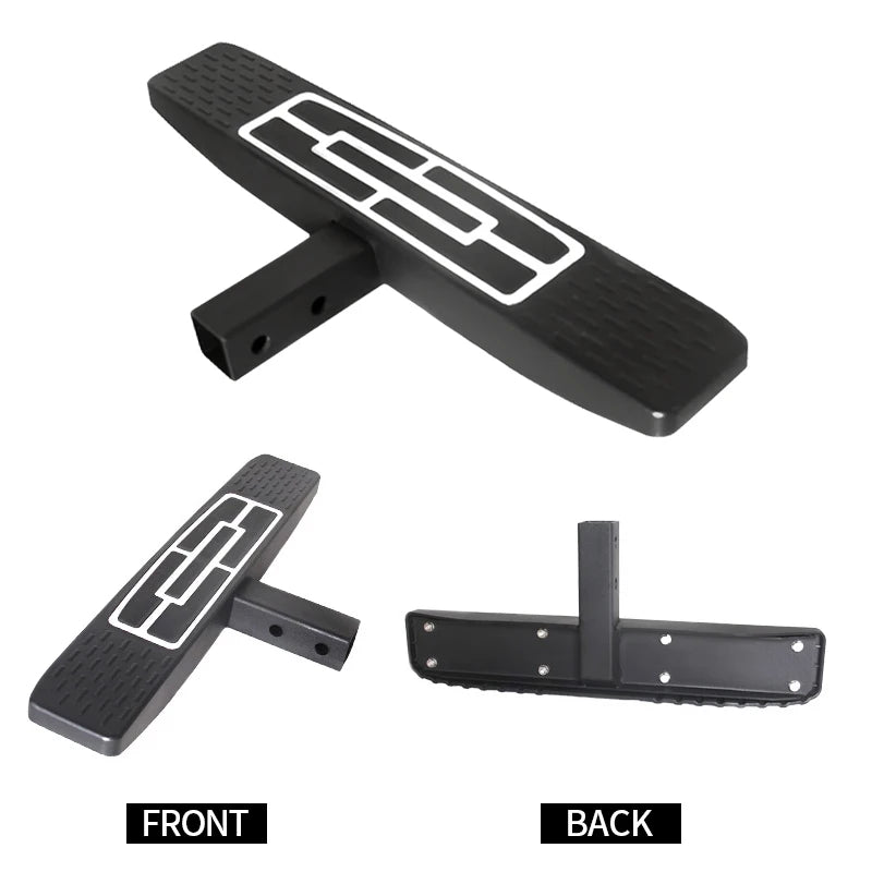 New 2-inch Receiver American Style Pedal Trailer Hitch Camp Trailer Accessories Off-road Rear Bumper Tow Hook Steel+ABS 200kg 4