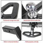 2inch Receiver for Rear Bumper Trailer Hitch Foot Pedal with 50mm Ball Tow Hook Refit Parts Off-road Car Accessories 4