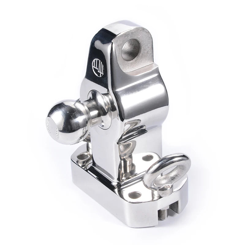 PRADO Car Stainless Steel Trailer Hitch With 50mm Ball and Separable Tow Hook Shackle Off-road Refit Accessories 4