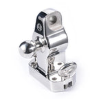 PRADO Car Stainless Steel Trailer Hitch With 50mm Ball and Separable Tow Hook Shackle Off-road Refit Accessories 4