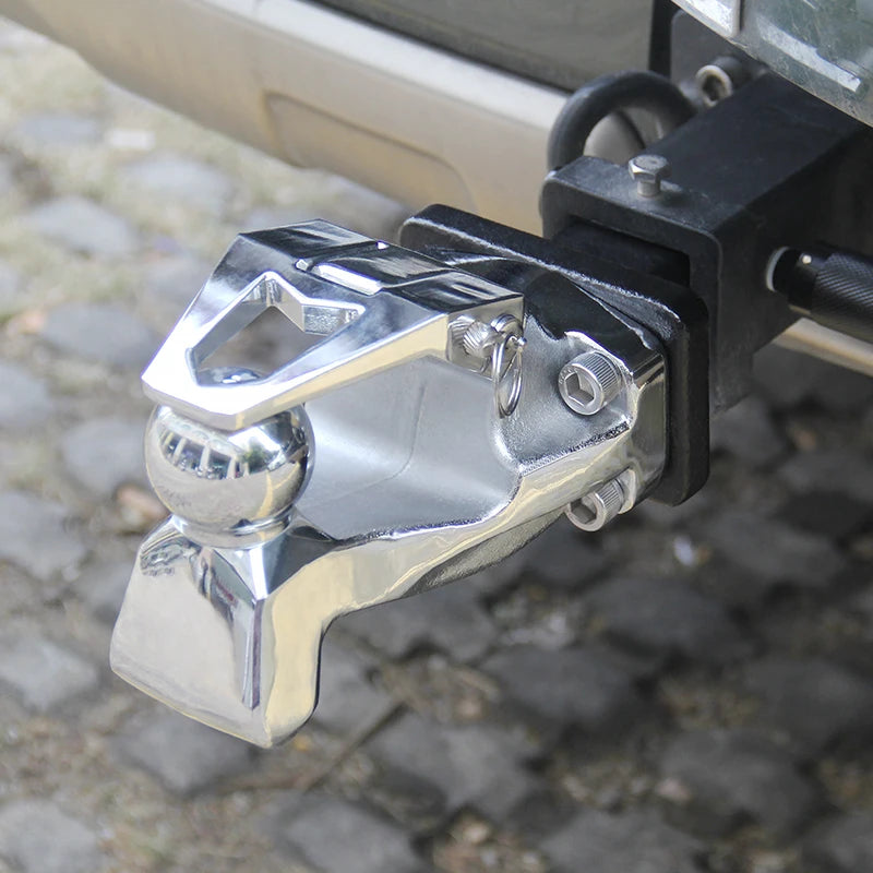 Forging Viper Trailer Hook Rear Bumper Install 85mm X 45mm Hole Trailer Hitch Camp Trailer Accessories Tow Hook 6