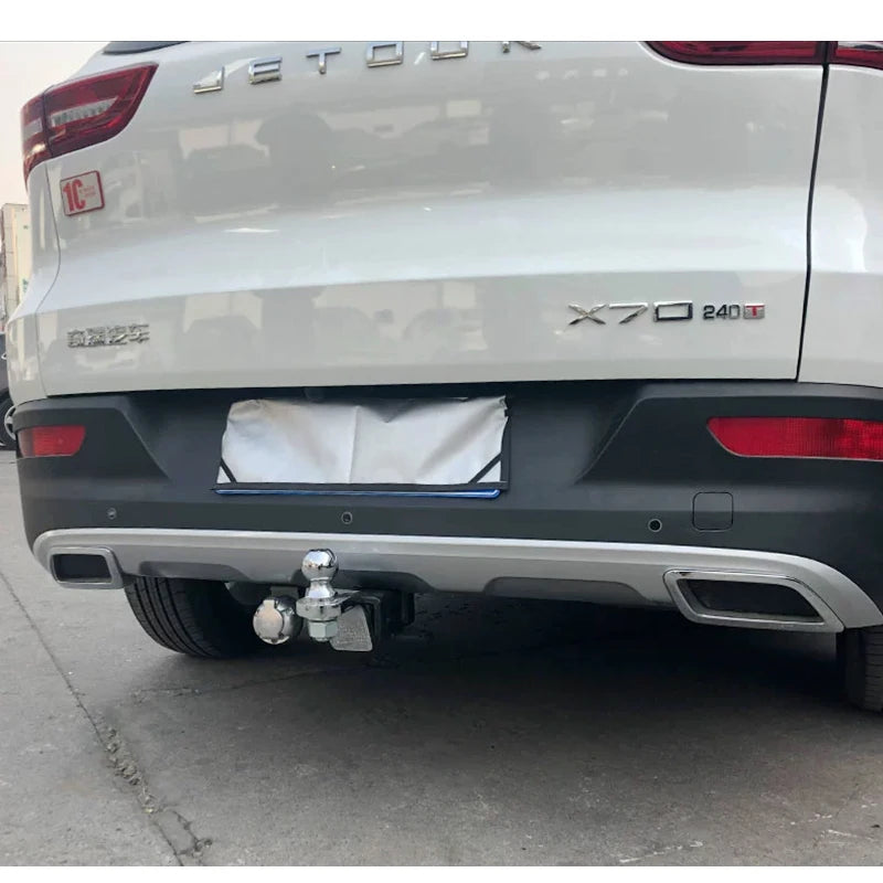 For Chery Jetour X70 X90 X95 Steel Trailer Rear Bumper Parts Car Tow bar Towing Hook Vehicle Trailer Hitch Accessories Caravan 5