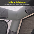 Four Season Outdoor Camping Inflatable Tent Multi Purpose Tentage with windows Portable Camp Tent Trailer Hitch Car Accessories 3