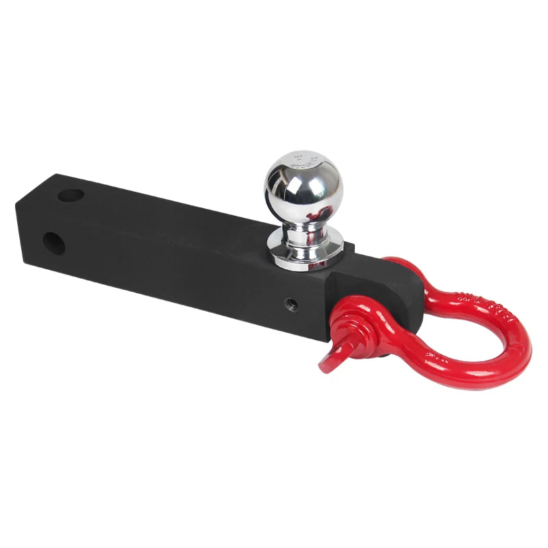 Trailer Hitch Ball Mount With U-Shackle Fits 2-Inch Square Mouth Receiver-Trailer Refit Parts &Tow Hook Car Accessories 1