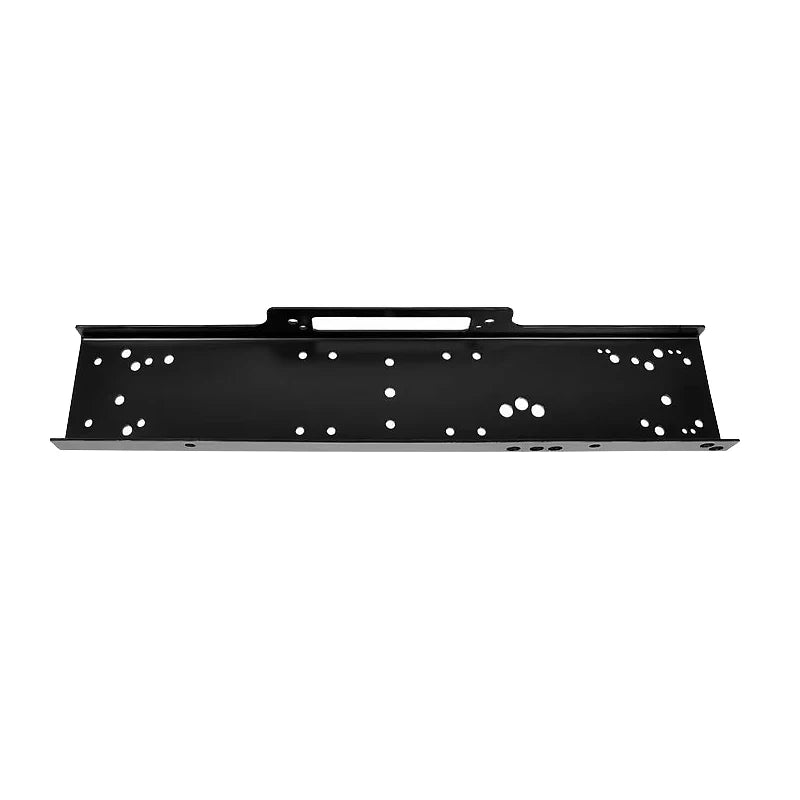 For Isuzu QingLing TAGA Pickup Truck Steel Winch Tray Bracket for Front Bumper Winch Mounting Rack Holder Frame Trailer Hitch 1