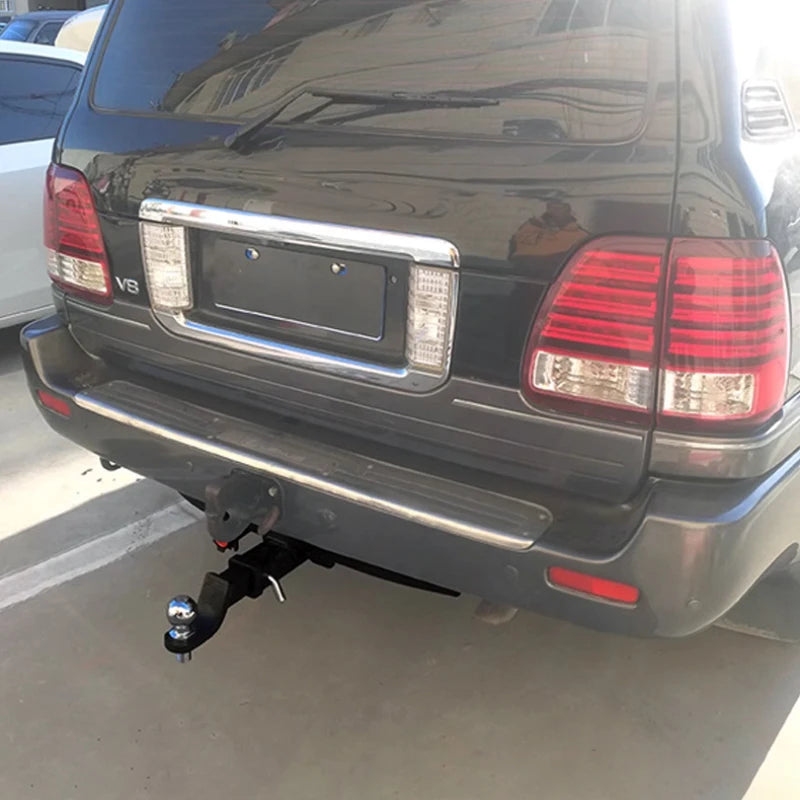 For Land Cruiser LC150 LC200 Steel Trailer Rear Bumper Parts Car Tow bar Towing Hook Vehicle Trailer Hitch Accessories Caravan 5