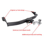 For Acura MDX CDX RDX Car Trailer Rear Bumper Parts Car Tow bar Towing Hook Vehicle Trailer Hitch Accessories Coupling Device 3
