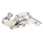 Stainless Steel Adjustable 5X5 CM Quick Insertion Square Tube Arm Trailer Hitch Off--road Refit Parts Tow Hook Car Accessories 3