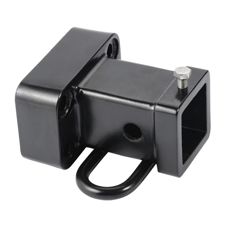 New Square Mouth Base Heavy Duty Steel 2-Inch Traction Device Trailer Car Accessories 7000lbs Load Capacity for LX570 2