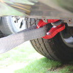 New 15 Ton Custom Winch Nylon 75mm 6m Rope Shackle Trailer Hitch Towing High Quality 3