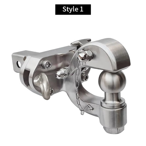 304 Stainless Steel More Style Towing Arm for Rear Bumper 2inch Receiver Trailer Hitch Offroad Refit Parts Car Accessories 2