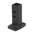 Trailer Rear Bumper Square Mouth Connector Towing Hook 5*5CM Pipe Convert 85*45CM Hole Trailer Hitch Pintle Hook Accessories 2